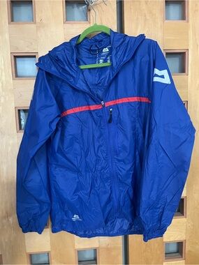 Mountain Equipment Ultralight Rain/Wind Hooded Jacket, L